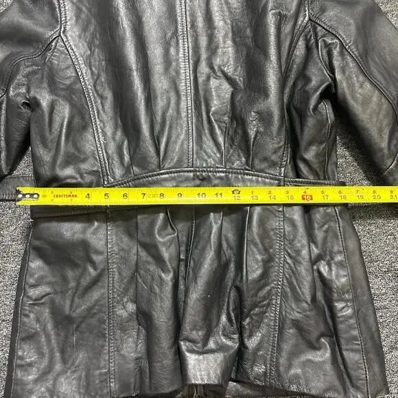 Vintage new york company leather coat - Picture 6 of 6